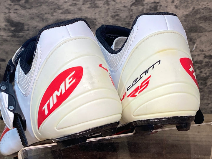 JR488 タイム TIME ULTEAM RS CARBON ビンディングシューズ 白 EU36