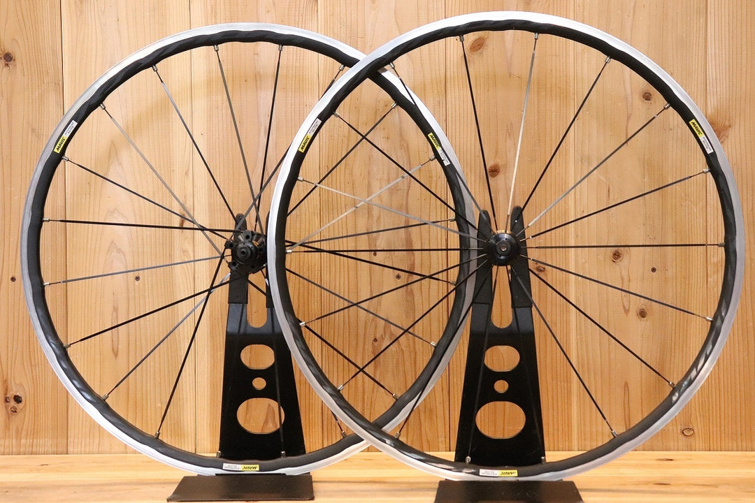 マビック MAVIC キシリウム KSYRIUM ELITE アルミ クリンチャー ホイールセット シマノ 11S/12S 【芦屋店】