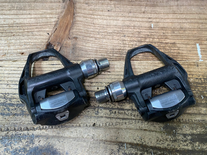 JJ438 シマノ SHIMANO デュラエース DURA-ACE PD-9000 ビンディングペダル ※回転抵抗あり
