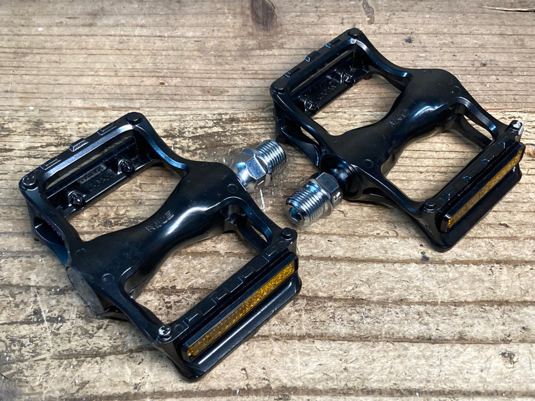 JI020 三ヶ島 MKS SEAHORSE フラットペダル 黒