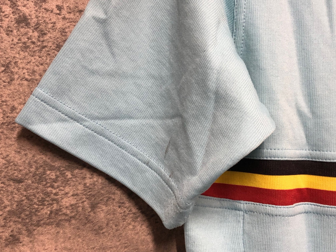 JT800 ラファ RAPHA CLUB JERSEY 半袖 サイクルジャージ M 水色