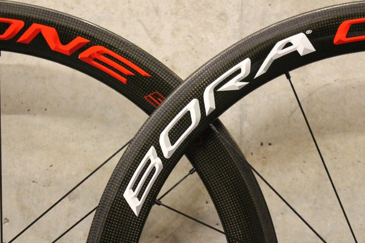 カンパニョーロ CAMPAGNOLO ボーラワン BORA ONE 50 AC3 カーボン クリンチャー シマノ 11S/12S ホイールセット 17C 【福岡店】