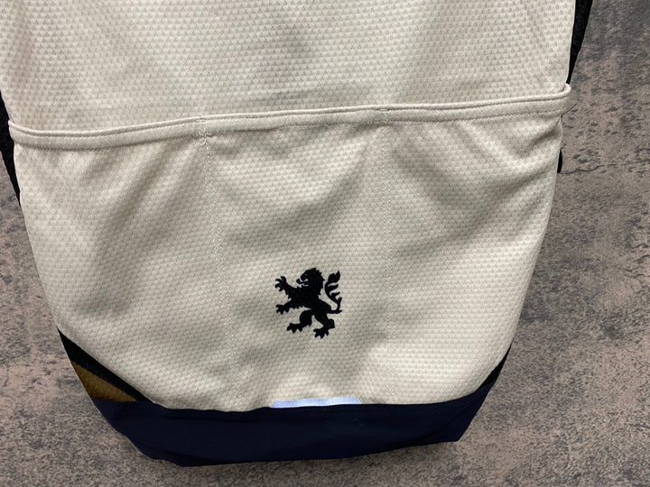JM244 リオンドカペルミュール Lion de KAPELMUUR エアロ 半袖 サイクルジャージ クリーム XS