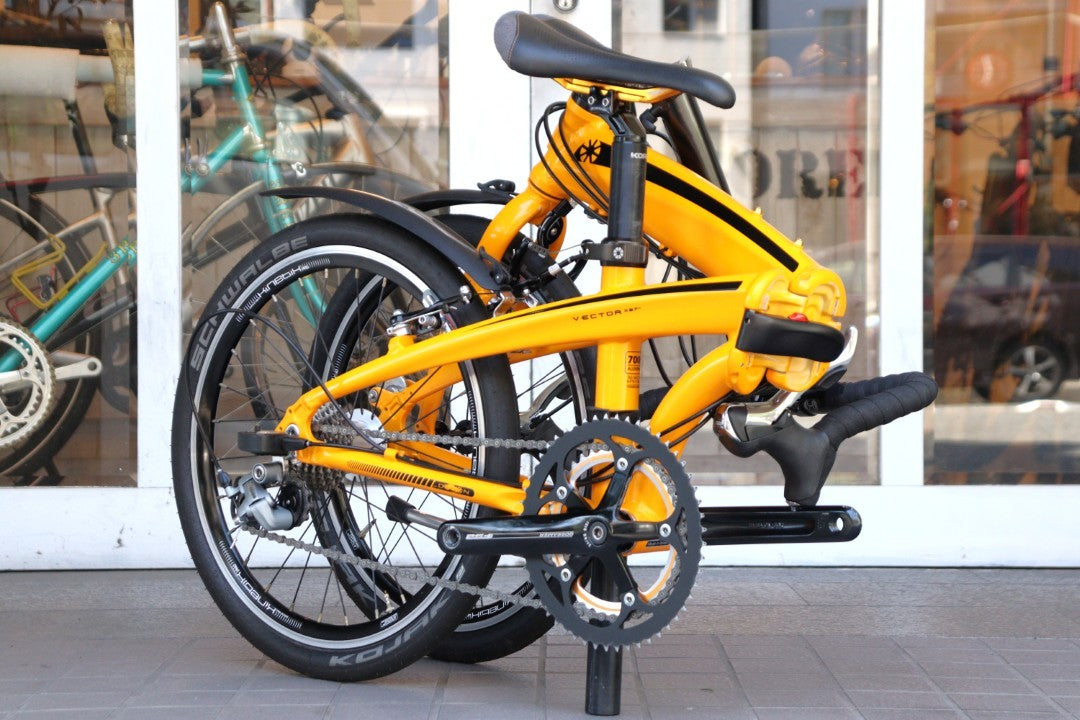 ダホン DAHON ヴェクター VECTOR X27H 2011モデル 20インチ シマノ ティアグラ 4500 MIX 10S SRAM 内装変速 折りたたみ ミニベロ 【横浜店】