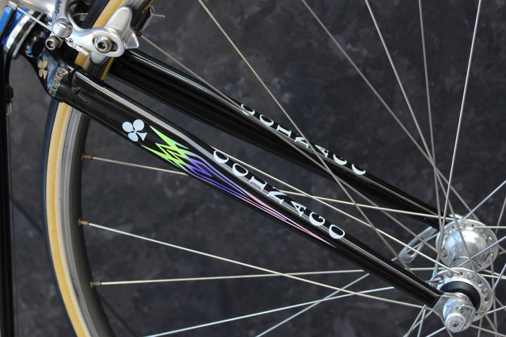 コルナゴ COLNAGO チタニオ TITANIO ART DECOR 1998年頃 カンパニョーロ レコード 9S チタン ロードバイク 【福岡店】