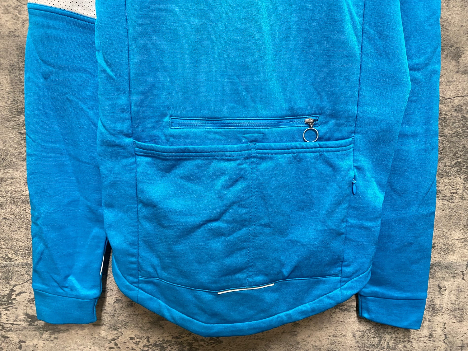 JZ508 ラファ RAPHA WINTER JERSEY 長袖 サイクルジャージ S 水色