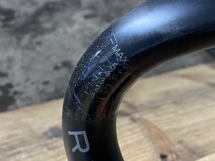 KL750 デダ DEDA SUPERZERO DCR CARBON カーボン ドロップハンドル エンド部 外-外 440mm Φ31.8