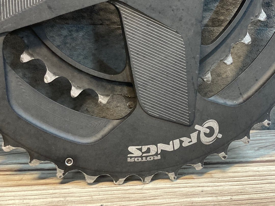 JK642 ローター ROTOR QRINGS チェーンリング 52/36T 11S ダイレクトマウント 楕円