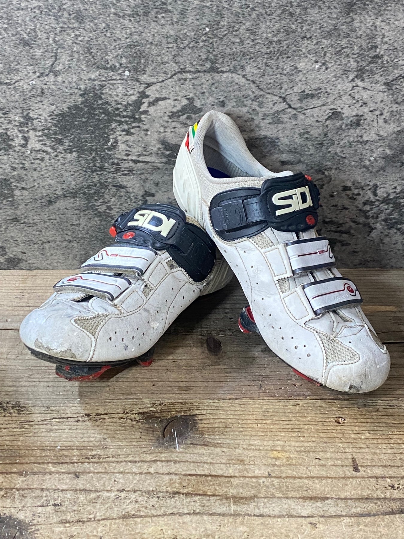 KA780 シディ SIDI GENIUS 5 PRO MEGA ビンディングシューズ 白 EU41