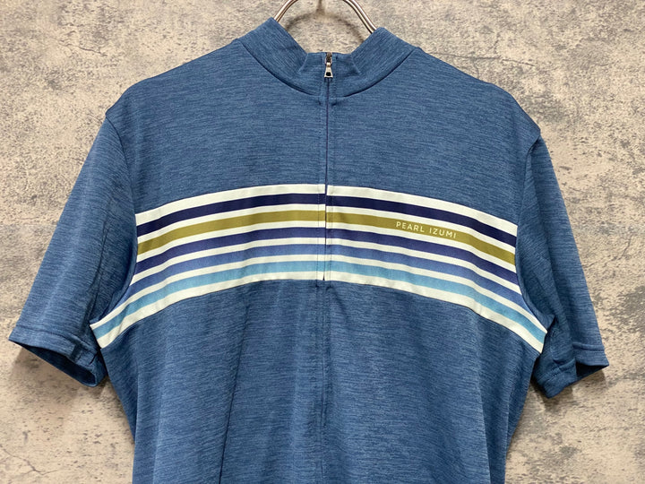 KB897 パールイズミ PEARL iZUMi 半袖 サイクルジャージ 紺 L