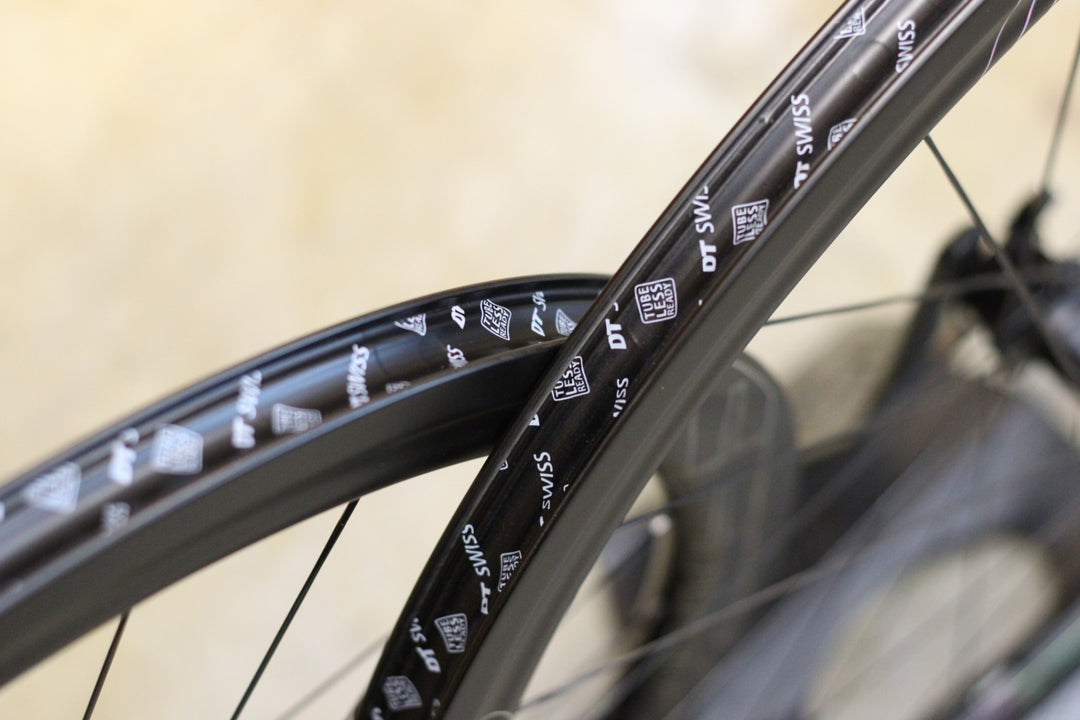ファストフォワード FAST FORWARD FFWD F4D-FCC DT350 カーボン チューブレスレディ ホイールセット シマノ 11S/12S オイルスリックカラー 【立川店】