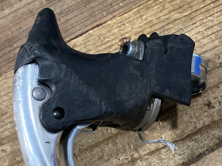 KI872 カンパニョーロ CAMPAGNOLO ミラージュ MIRAGE 左 エルゴレバー 2s シルバー 前期 ※ワイヤーが抜けない為ジャンク