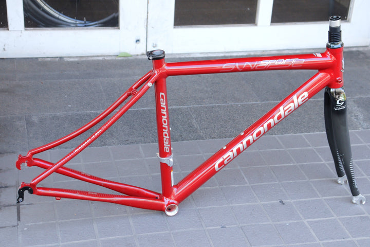 キャノンデール CANNONDALE シナプス SYNAPSE SPORT 2007モデル 44サイズ アルミ ロードバイク フレームセット 【横浜店】