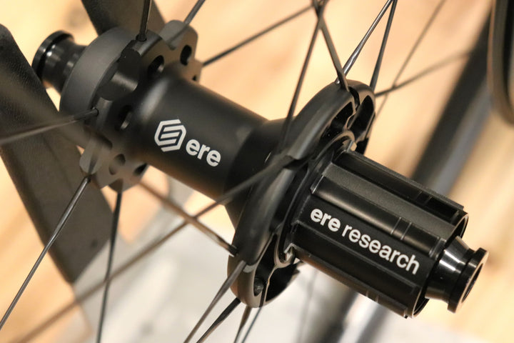 未使用 エレリサーチ ERE RESEARCH ジーナス GENUS SL30 DISC シマノ11S/12S カーボン チューブレスレディ ホイールセット 21C 【仙台店】