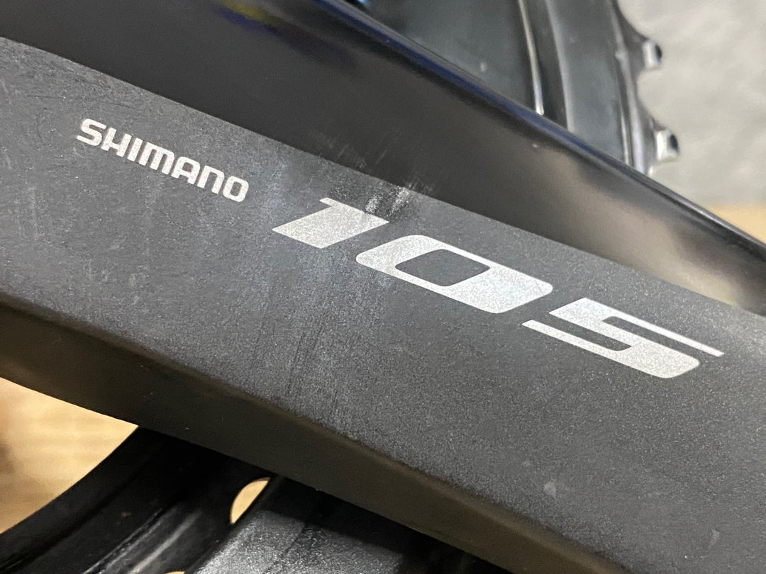 JJ859 シマノ SHIMANO 105 FC-R7000 右クランクアーム チェーンリングのみ 170mm 52×36T