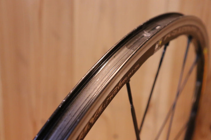マヴィック MAVIC キシリウム KSYRIUM SL SUPERLIGHT アルミ クリンチャー リアホイール シマノ 11S/12S ナローリム 15C 【芦屋店】