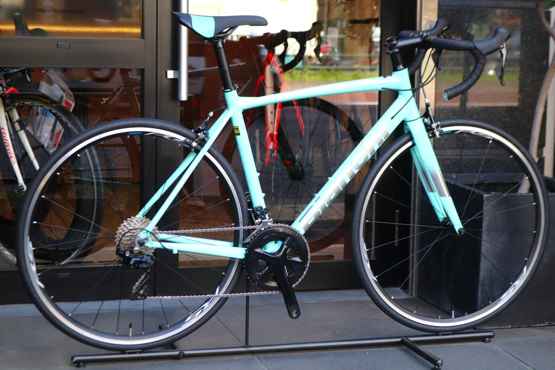 ビアンキ BIANCHI ヴィアニローネ VIA NIRONE7 2024モデル 55サイズ シマノ 105 R7000 MIX 11S アルミ ロードバイク 【東京南麻布店】