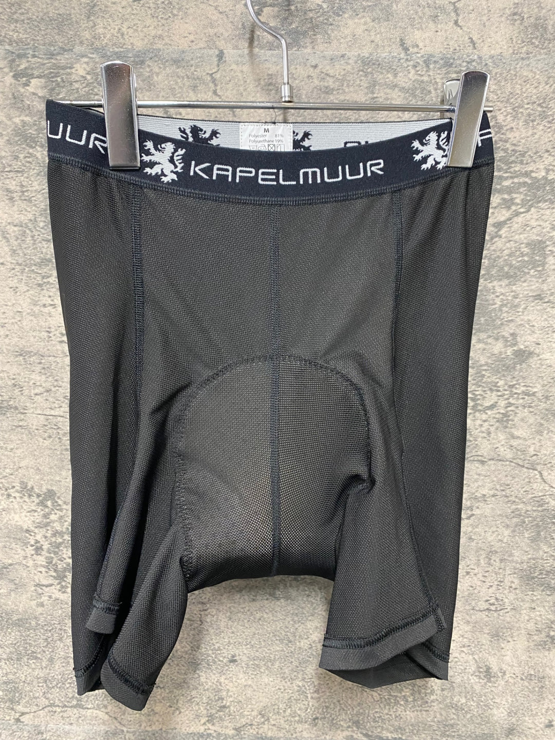JU582 カペルミュール KAPELMUUR インナーパンツ パット付き ライナーパンツ 黒 M メッシュ