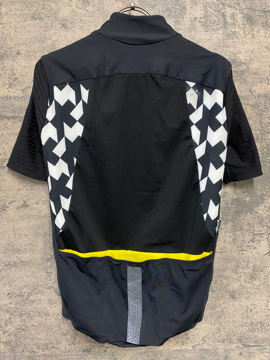 KO415 アソス ASSOS EQUIPE RS PROF SERIES CLIMACOOD 2/3 SPRING FALL 半袖 サイクルジャージ 黒 M