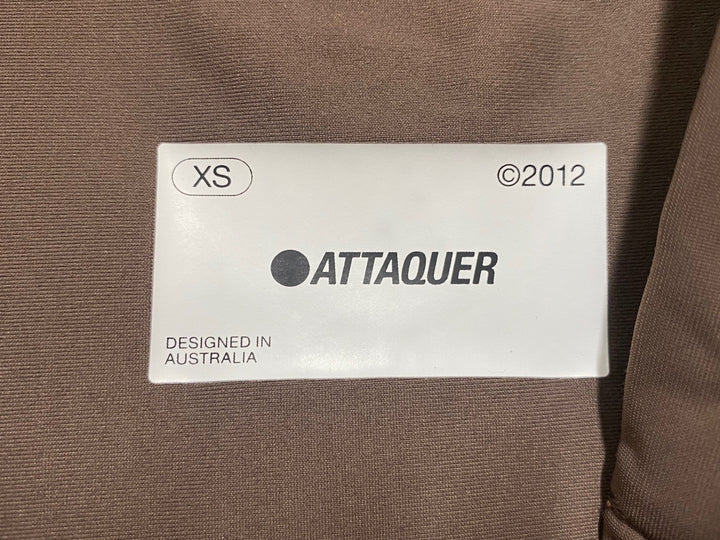 KI107 アタッカー ATTAQUER 長袖 サイクルジャージ ブラウン XS