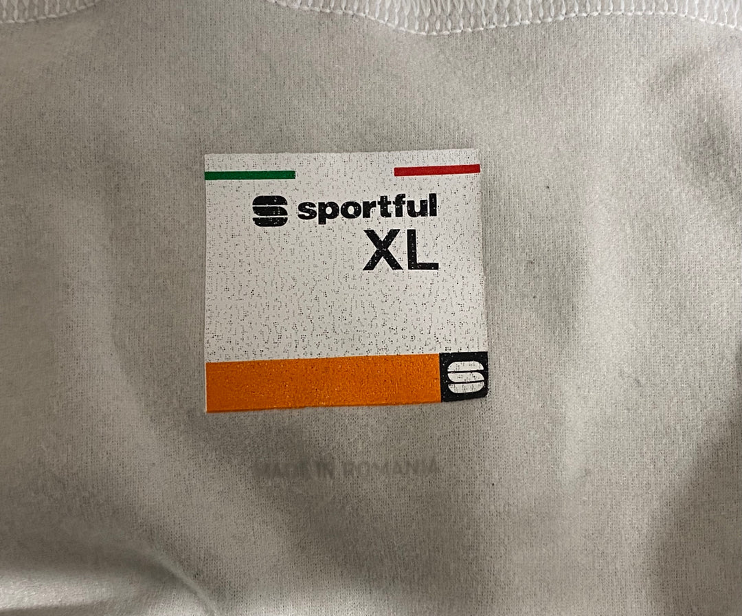 KJ791 スポーツフル sportful ビブタイツ 紺 XL 裏起毛 TINKOFF SAXO ※擦れ