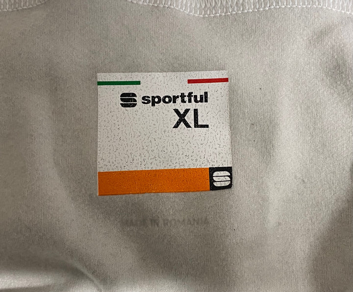 KJ791 スポーツフル sportful ビブタイツ 紺 XL 裏起毛 TINKOFF SAXO ※擦れ