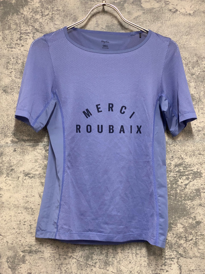KF024 ラファ Rapha SOUPLESS MESH 半袖 ベースレイヤー 水 S