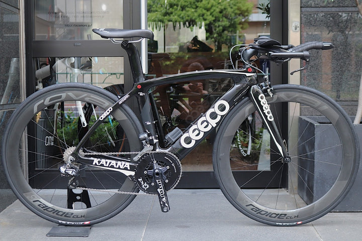 シーポ CEEPO カタナ KATANA 2015 Sサイズ シマノ アルテグラ 6870 Di2 MIX 11S カーボン トライアスロンバイク 【東京南麻布店】