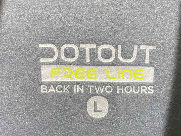 KP711 ドットアウト DOTOUT 長袖 サイクルジャケット 黒 赤 青 L 裏起毛