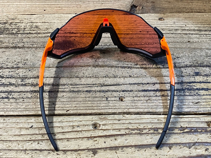 KB644 オークリー OAKLEY フライトジャケット FLIGHTJACKET サングラス アイウェア オレンジ PRIZM