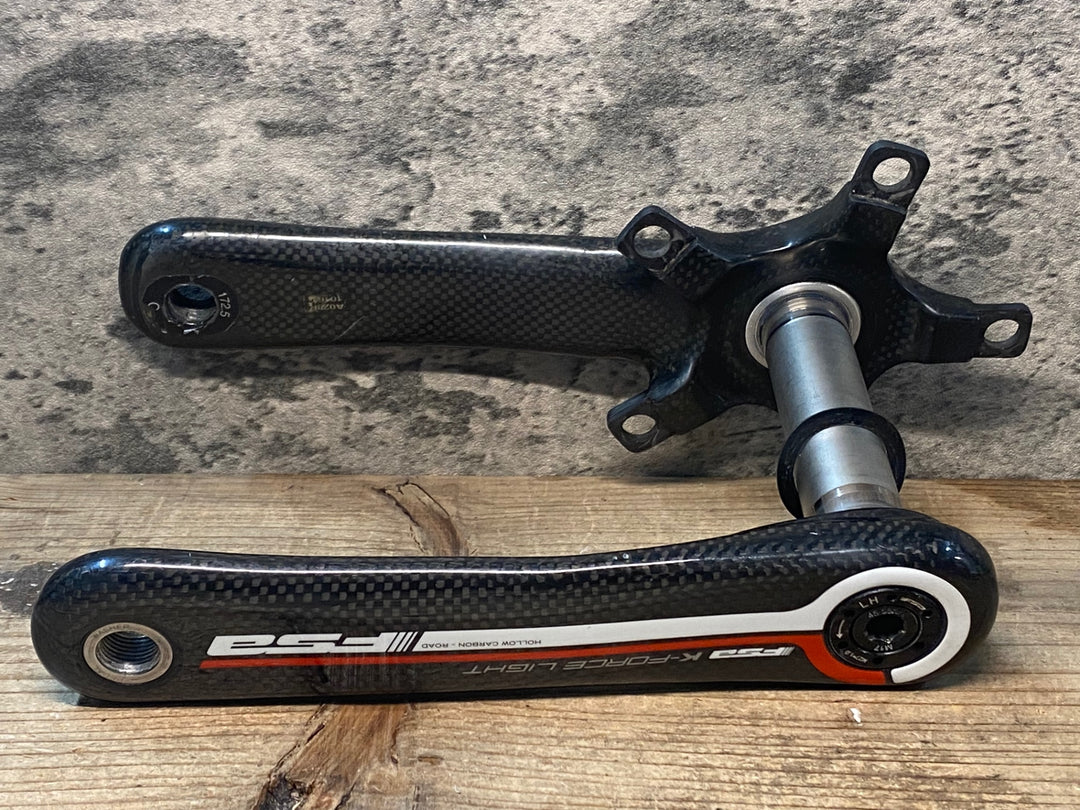 JH376 FSA K-FORCE LIGHT クランクセット 50/34T 172.5mm ※チェーンリングボルト欠品