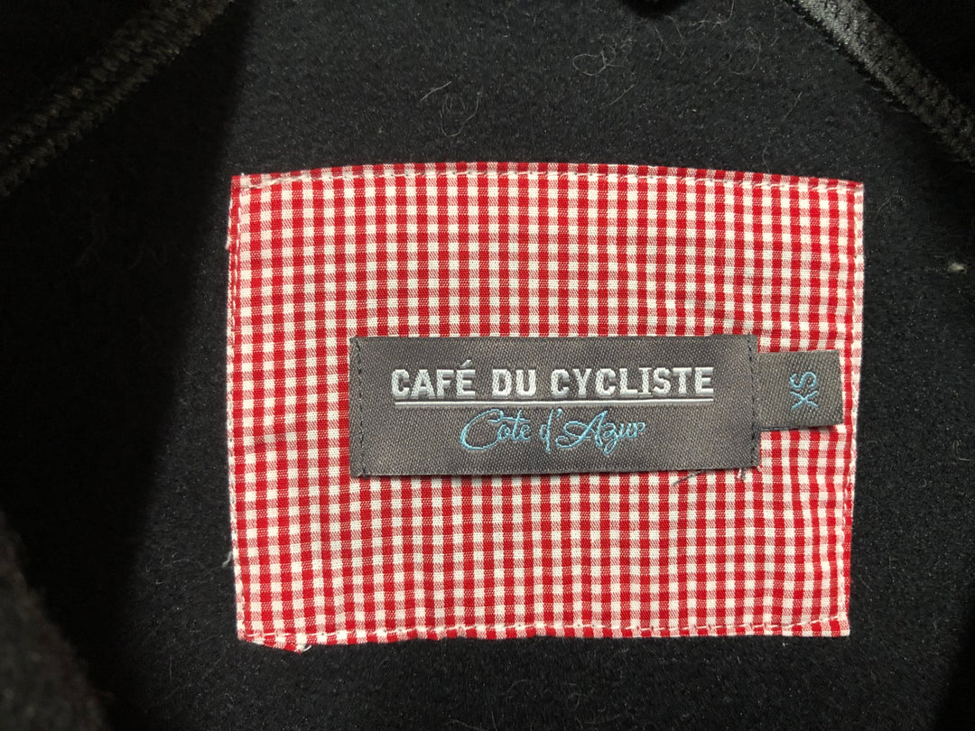 JE018 カフェドゥシクリステ CAFE DU CYCLISTE Heidi サイクル ダウンジャケット XS ブラック レディース 動物の毛