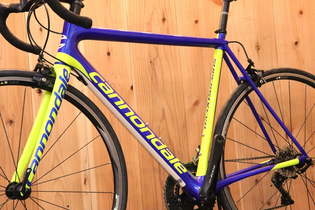 キャノンデール CANNONDALE スーパーシックス エヴォ SUPERSIX EVO 2017年モデル 54サイズ シマノ 105 R7000 11S カーボン ロードバイク 【芦屋店】