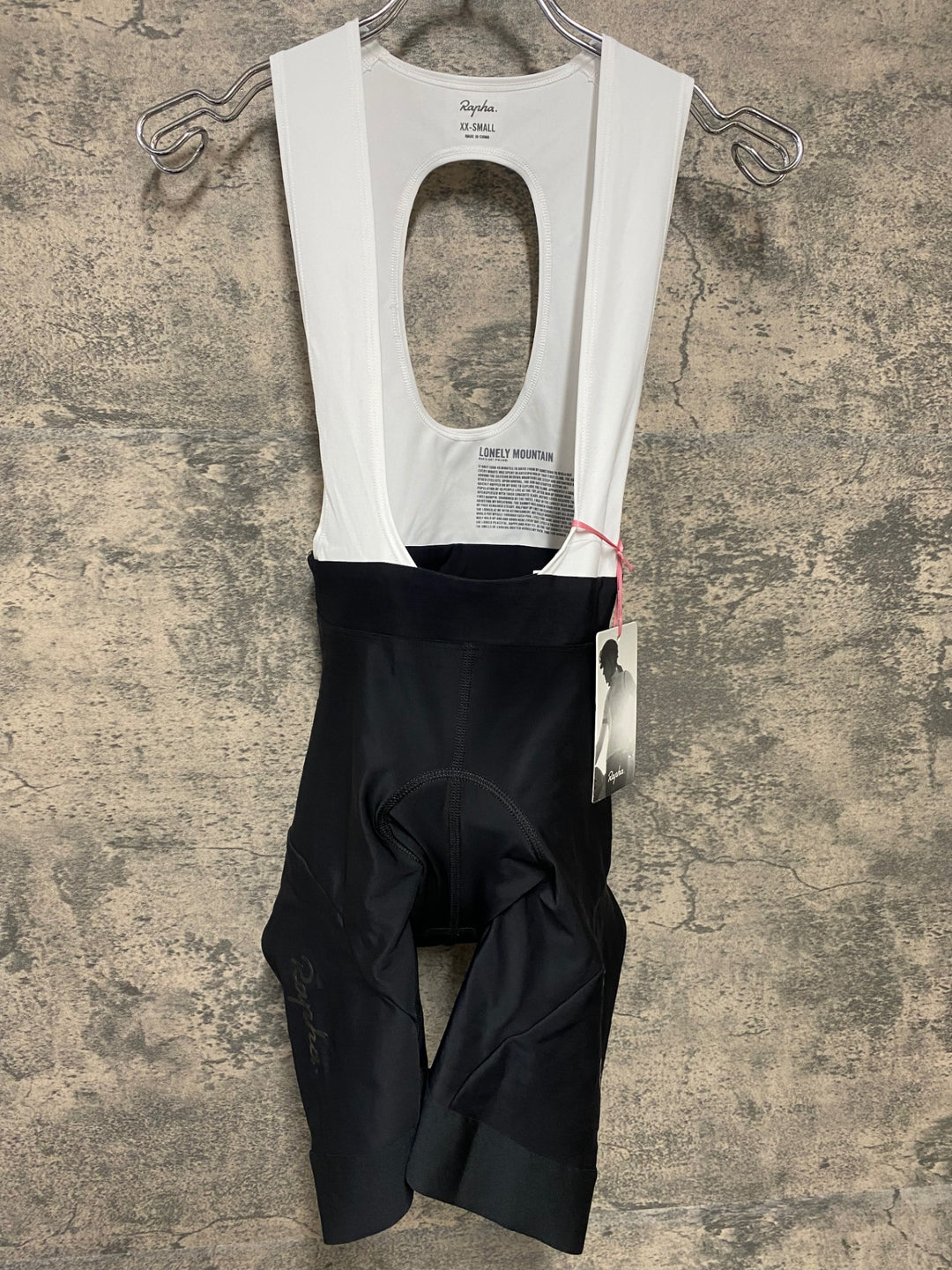 JE292 ラファ Rapha WOMEN'S CORE BIB SHORTS ビブショーツ ブラック ホワイト レディース XXS