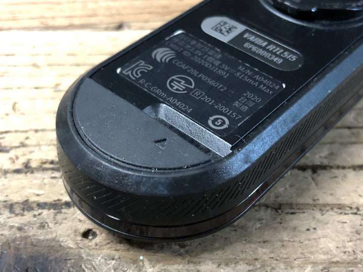 KC005 ガーミン GARMIN ヴァリア VARIA RTL515 リアビューレーダー テールライト 点灯確認済