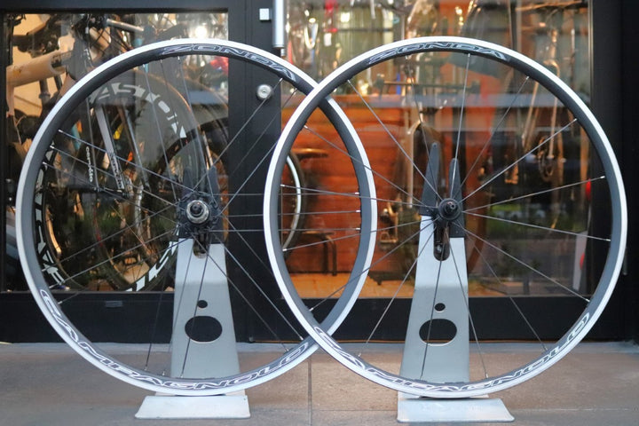 カンパニョーロ CAMPAGNOLO ゾンダ ZONDA アルミ クリンチャー ホイールセット シマノ12/11S 17C 【東京南麻布店】