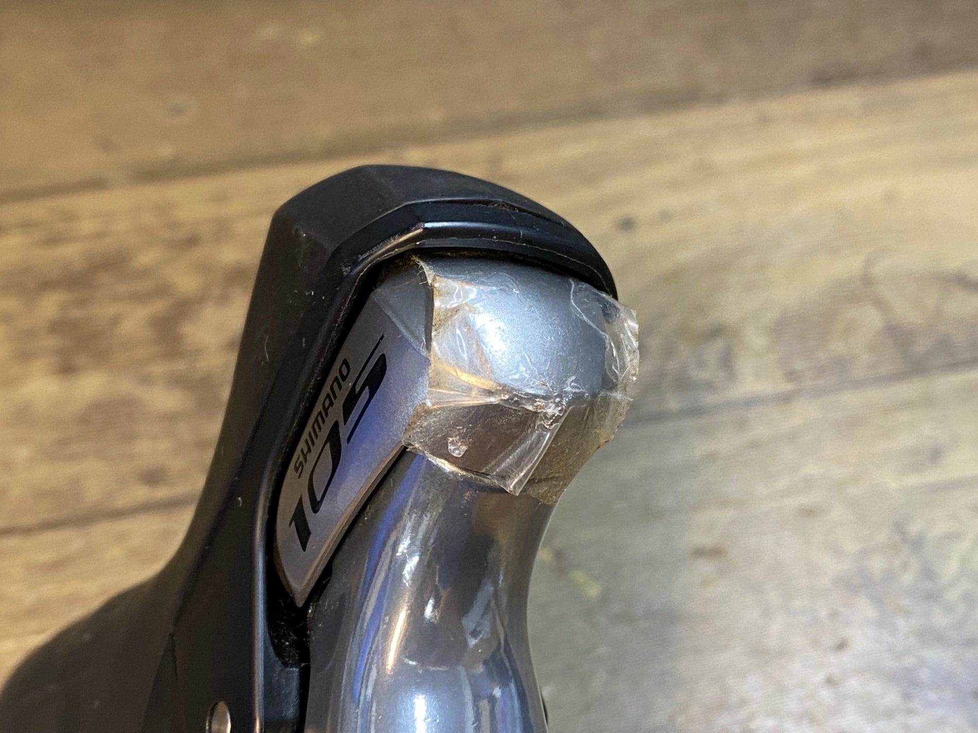 JR598 シマノ SHIMANO 105 ST-5800 11S シルバー STIレバー 左右セット