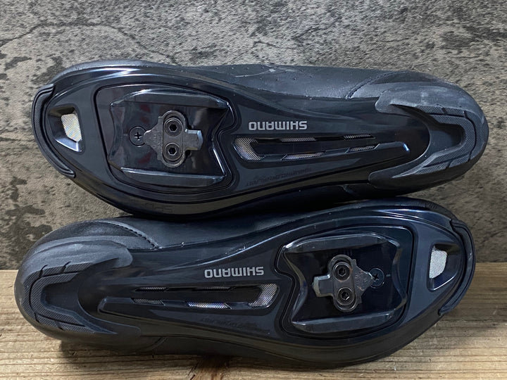 KG398 シマノ SHIMANO RP1 SH-RP100-S L ビンディングシューズ 黒 SPD 3穴 EU45 ※ペン字あり