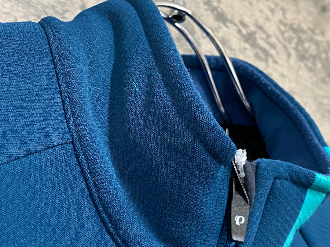 IZ247 パールイズミ PEARL iZUMi 長袖 サイクルジャケット ターコイズ L 裏起毛