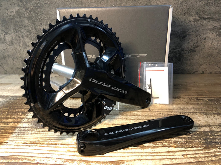 JO996 4iiii DUAL PRECISION3 PMR/L100 ANT+ Bluetooth パワーメーター クランクセット SHIMANO DURA-ACE FC-R9200 172.5mm 52/36T