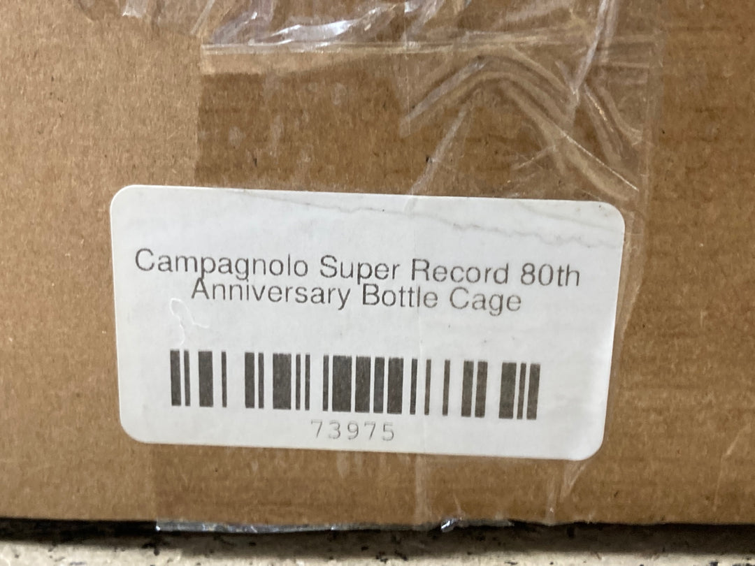 JS234 カンパニョーロ CAMPAGNOLO SUPER RECORD 80th Anniversary Bottle Cage
