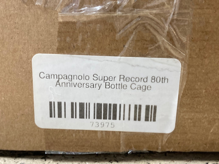 JS234 カンパニョーロ CAMPAGNOLO SUPER RECORD 80th Anniversary Bottle Cage
