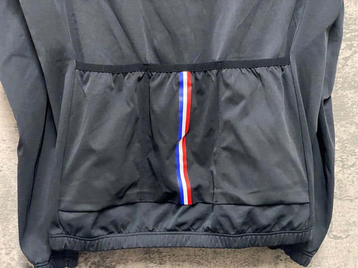 KN379 ルコックスポルティフ le coq sportif 長袖 サイクルジャージ 黒 M