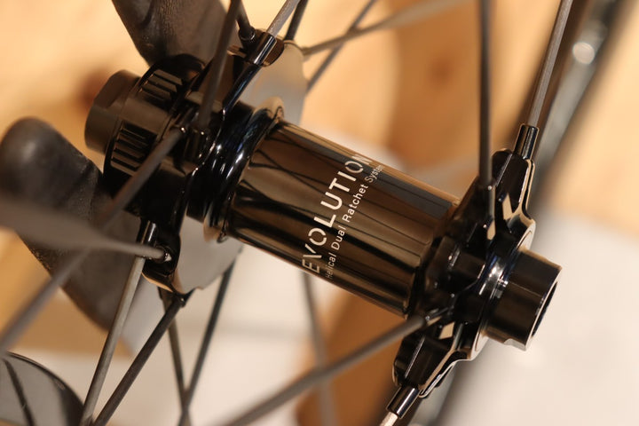 エリート ELITEWHEELS ドライブ ヘリックス DRIVE HERIX 46D CS カーボン チューブレス ホイールセット シマノ12S/11S 【千葉店】