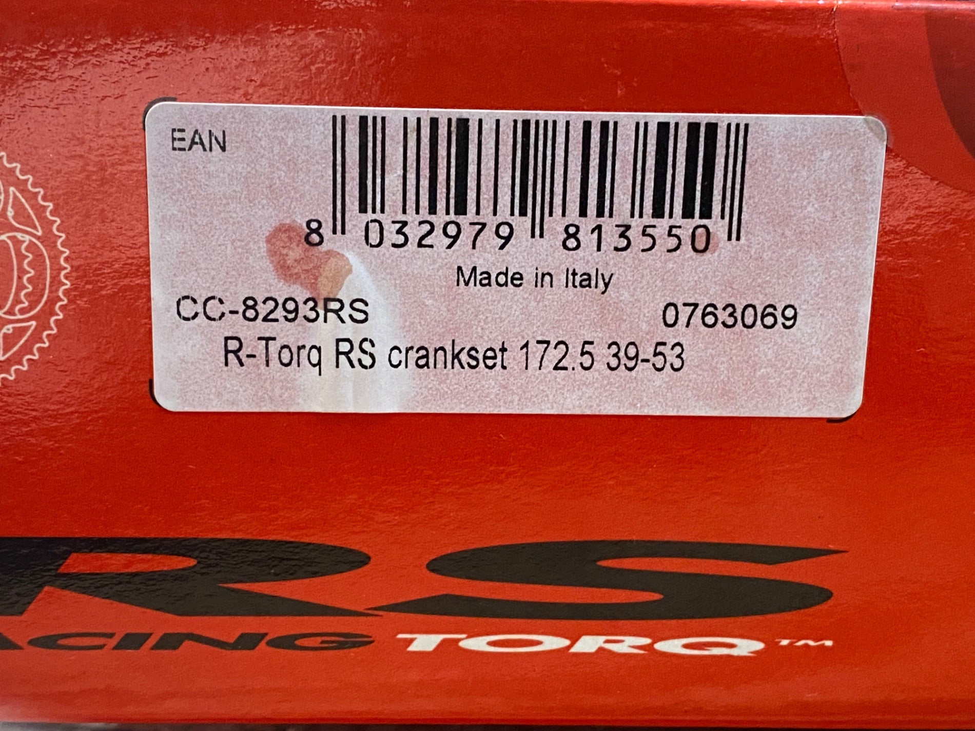 パーツ FULCRUM RACING TORQ RS 53-39 172.5 JR694 フルクラム FULCRUM RACING TORQ RS クランクセット 53/39T