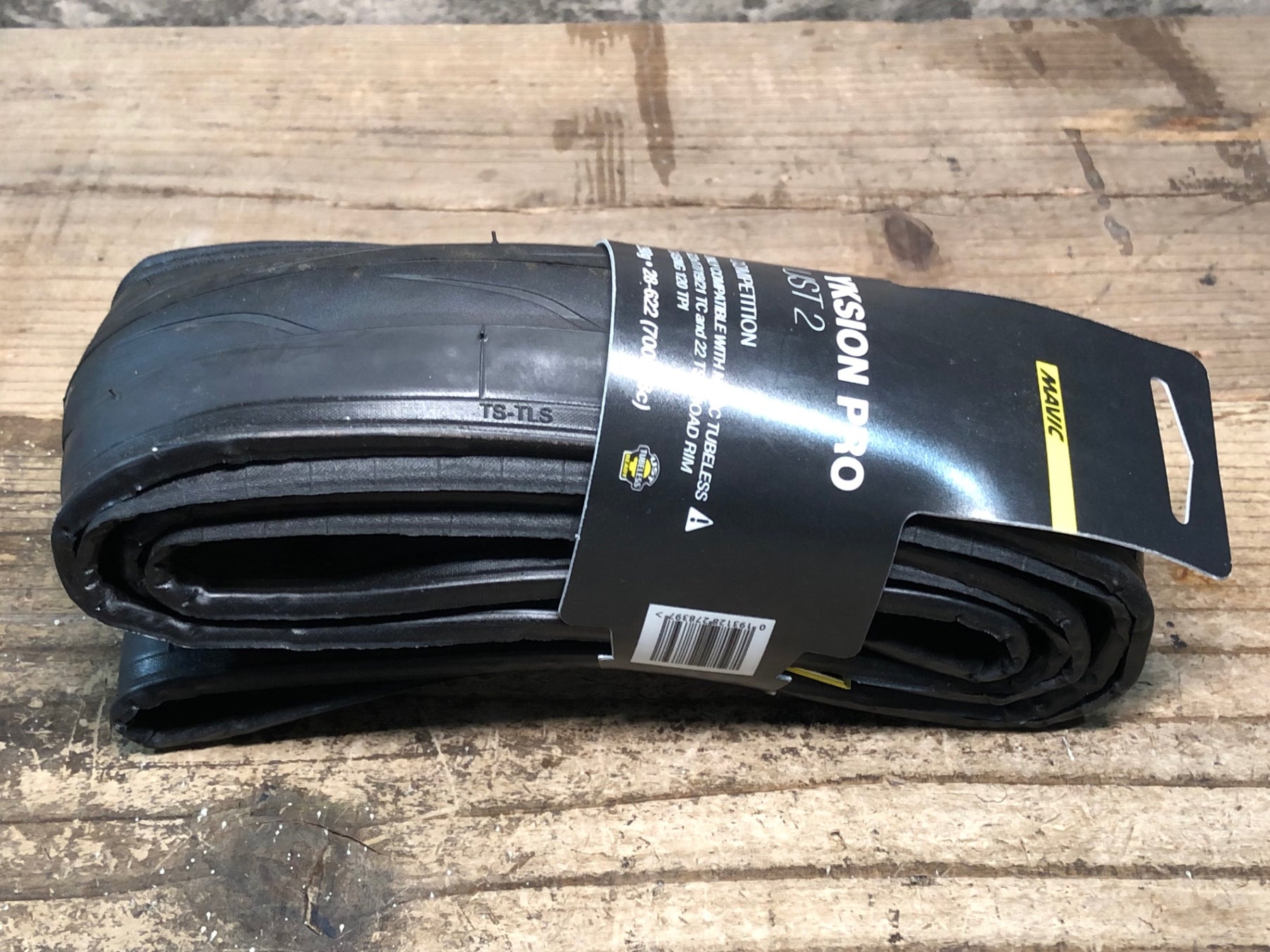 JF260 マビック MAVIC YKSION PRO UST 2 クリンチャータイヤ 黒 700 x