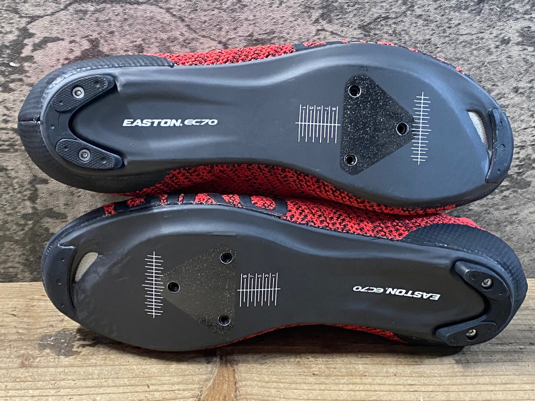 KD175 ジロ GIRO EMPIRE E70 KNIT ビンディングシューズ シューレース 赤 SPD-SL EU44