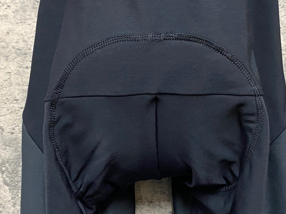 KG816 カステリ CASTELLI ロッソコルサ ROSSO CORSA ビブタイツ 黒 S 裏起毛