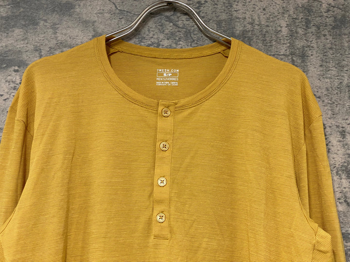 KK251 セブンメッシュ 7MESH Hommes 長袖 Tシャツ マスタード S