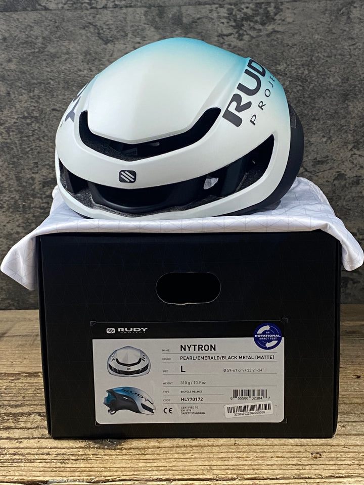 KN722 ルディプロジェクト RUDY PROJECT NYTRON ヘルメット L 2025/2製造